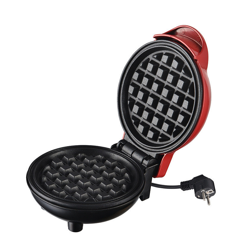 Mini Máquina de Waffles e Sandes para Pequeno‑Almoço