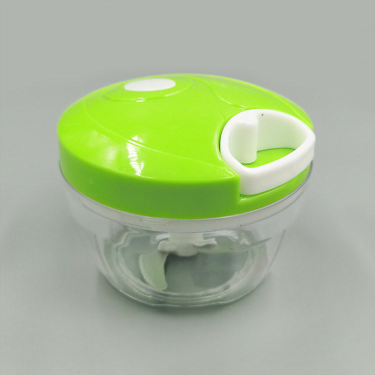 Picador Manual com Corda para Alho e Legumes