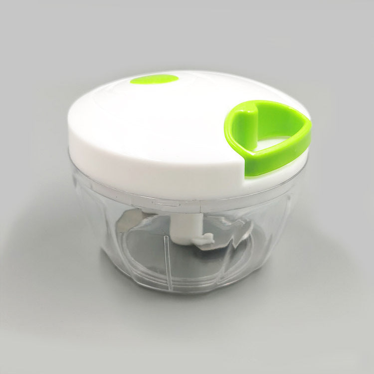 Picador Manual com Corda para Alho e Legumes